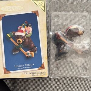 RARE Hallmark Keepsake Hockey Thrills Ornament: SPECIAL EDITION